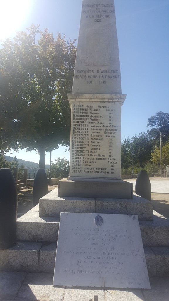 Monument aux Morts d'Aulenne