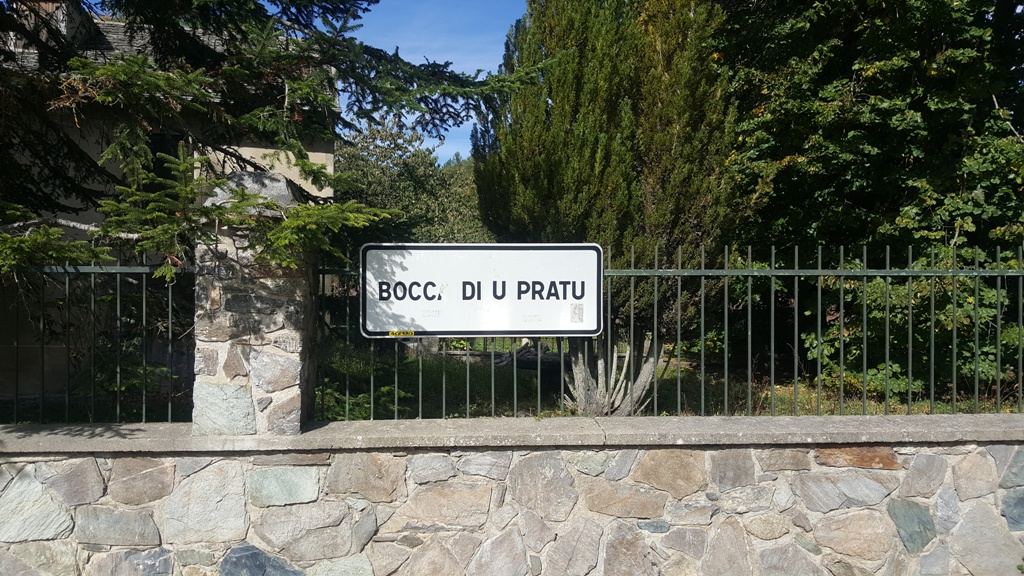 Arrivée au sommet du col de Prato