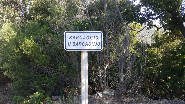 Arrivée à Barcaggio