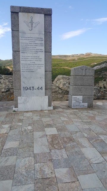 Col de Teghime - Monument commémoratif