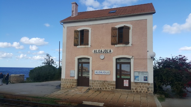 Algajola - La gare