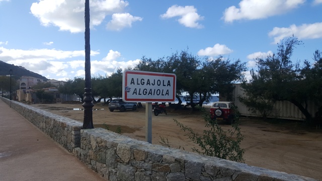 Algajola - Panneau entrée