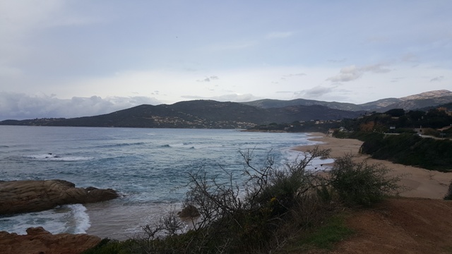 La plage de Sagone