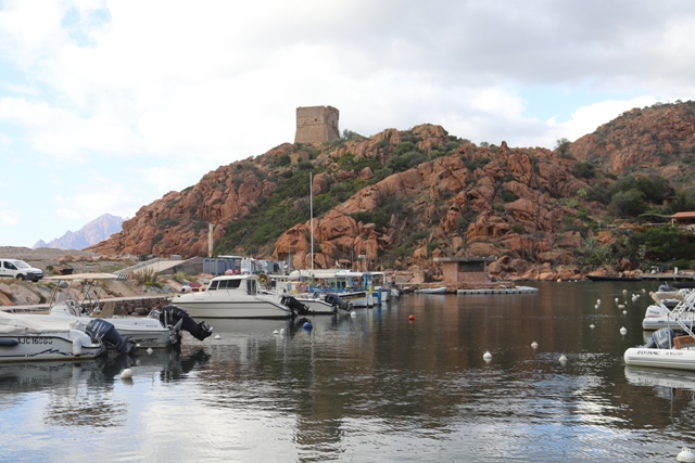 Marine de Porto - Port et tour génoise