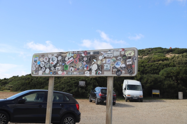 Panneau Sommet du Col de la Serra